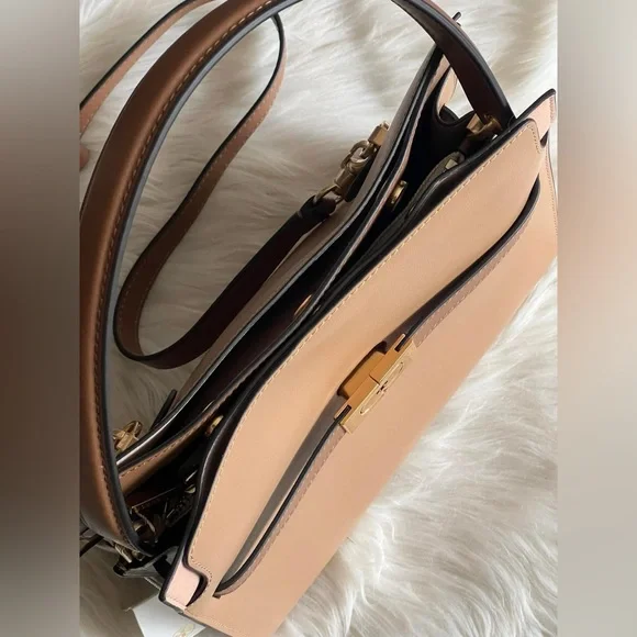 💰SOLD - 75182 - Tory Burch Small Lee Radziwill Double Bag - Picture 8 of 14